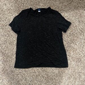 Old Navy Black Short Sleeve Tee